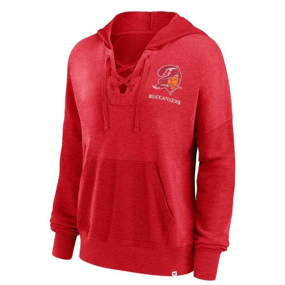 Women's Red Buccaneers Hoodie